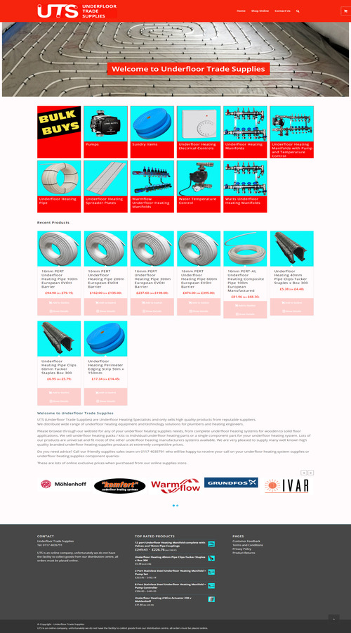 Underfloor Heating Parts screenshot 1
